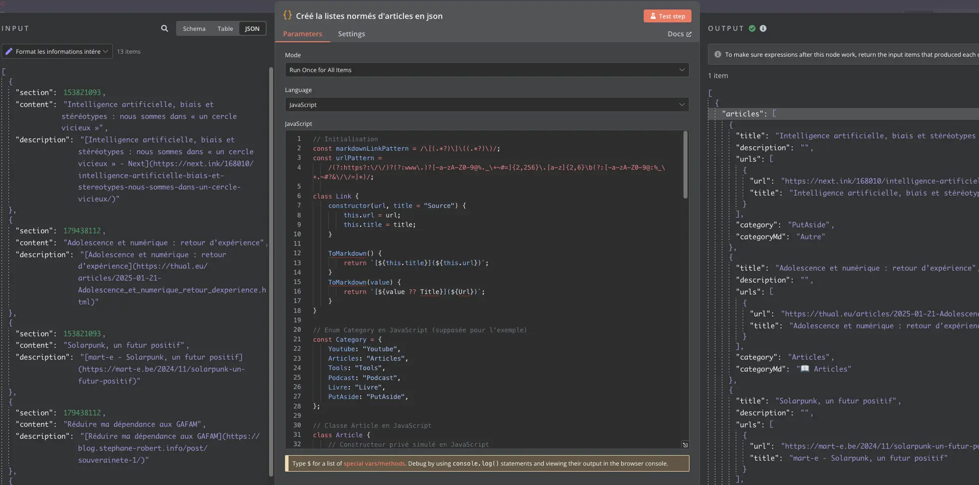 CodeNormeArticle