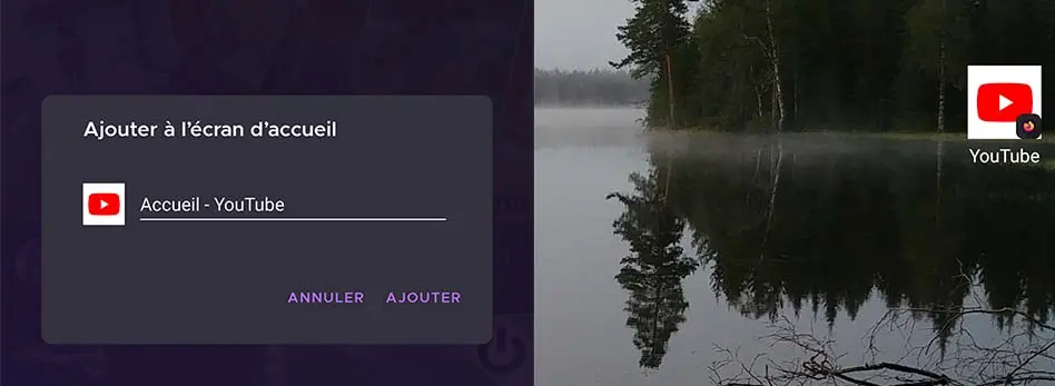 Youtube sur téléophone exemple 2